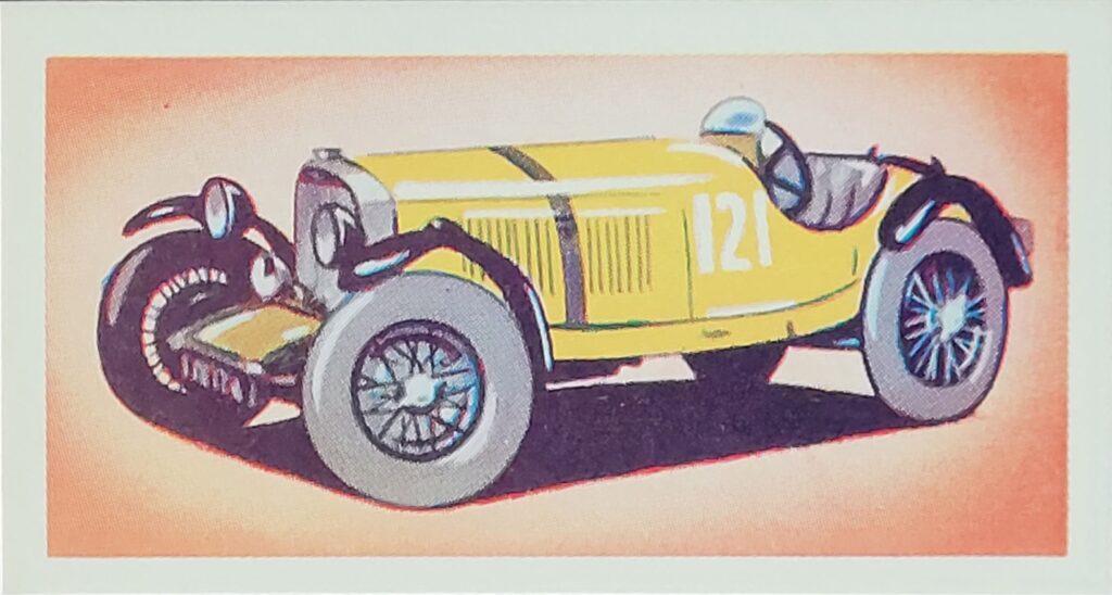 1965 Amaran Tea (UK) Veteran Racing Cars Card #15 Mercedes