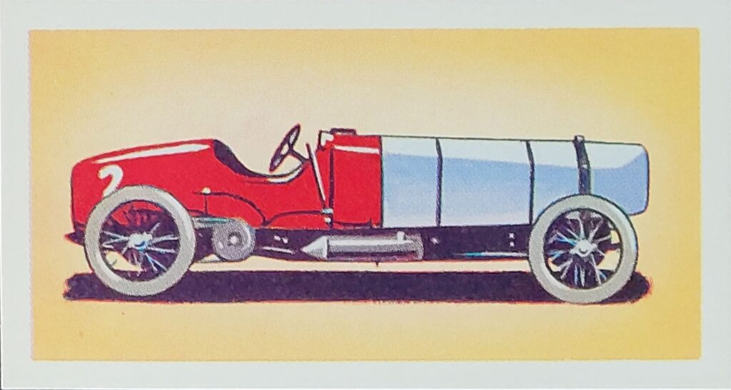 1965 Amaran Tea (UK) Veteran Racing Cars Card #16 Mercedes