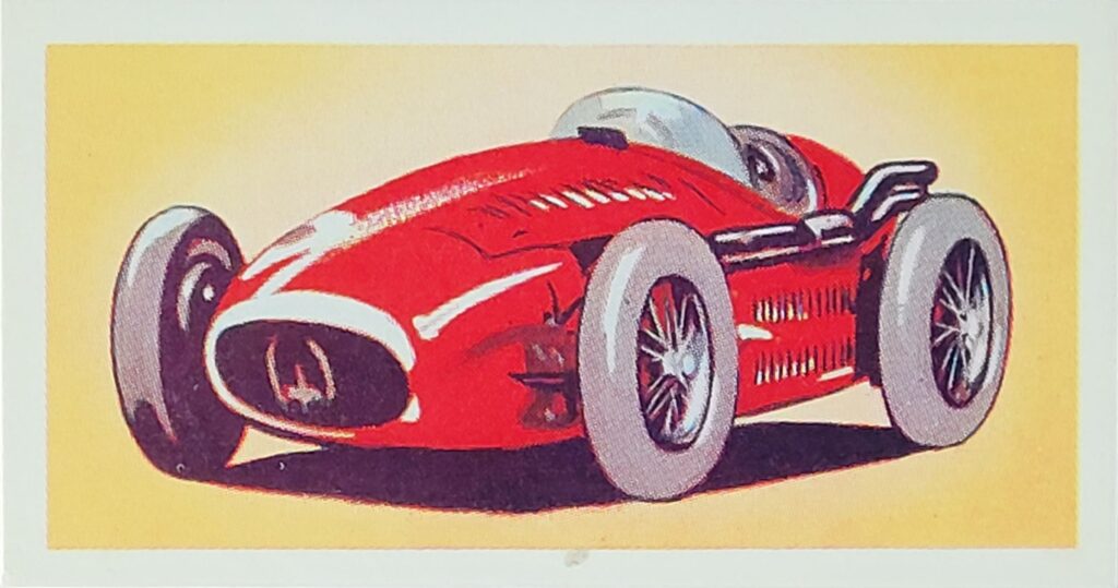 1965 Amaran Tea (UK) Veteran Racing Cars Card #25 Maserati