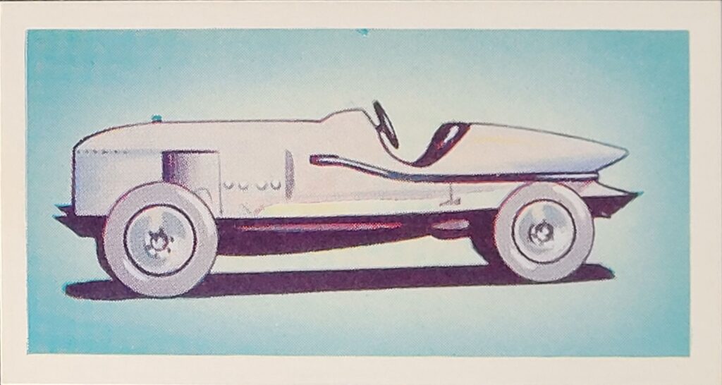 1965 Amaran Tea (UK) Veteran Racing Cars Card #6 Talbot