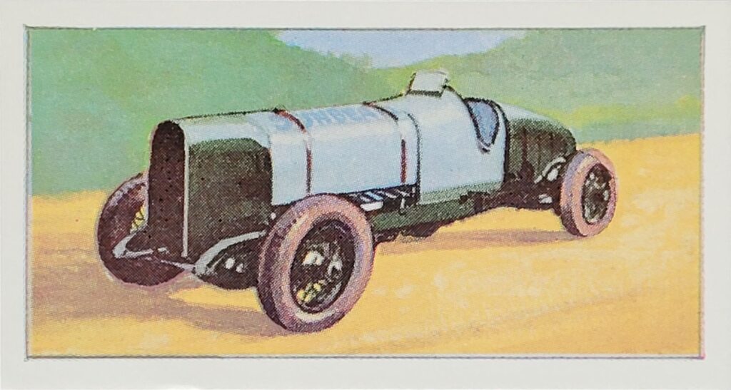 1965 Barratt (UK) "Cars of the World" 
Card #29 1920 Sunbeam 350 h.p.