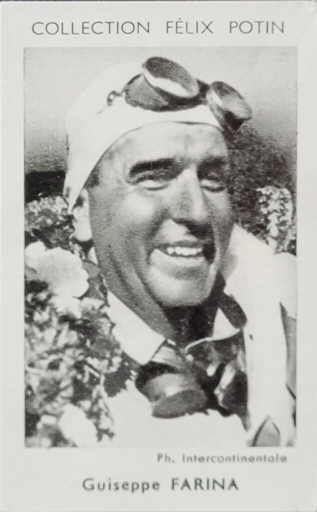 1952 Collection Felix Potin - 
Guiseppe Farina