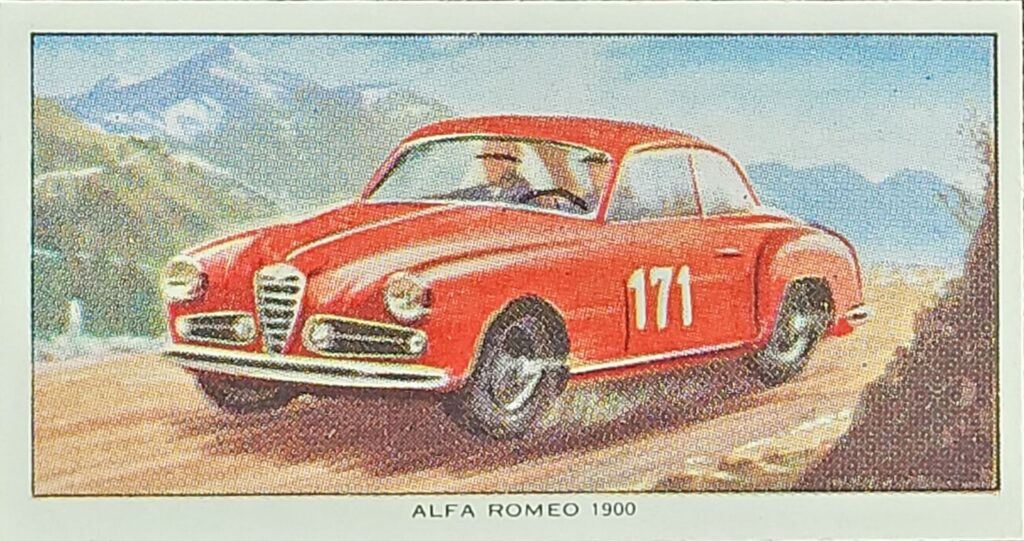 1957 British Automatic "Racing and Sports Cars" 
#14 Alfa Romeo 1900 