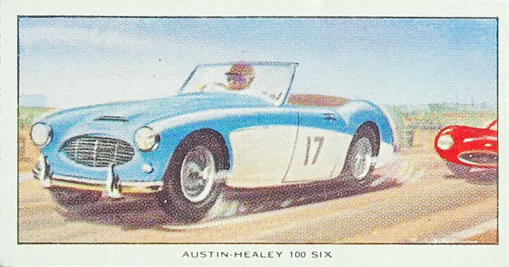 1957 British Automatic "Racing and Sports Cars"
#16 Austin-Healey 100 Six