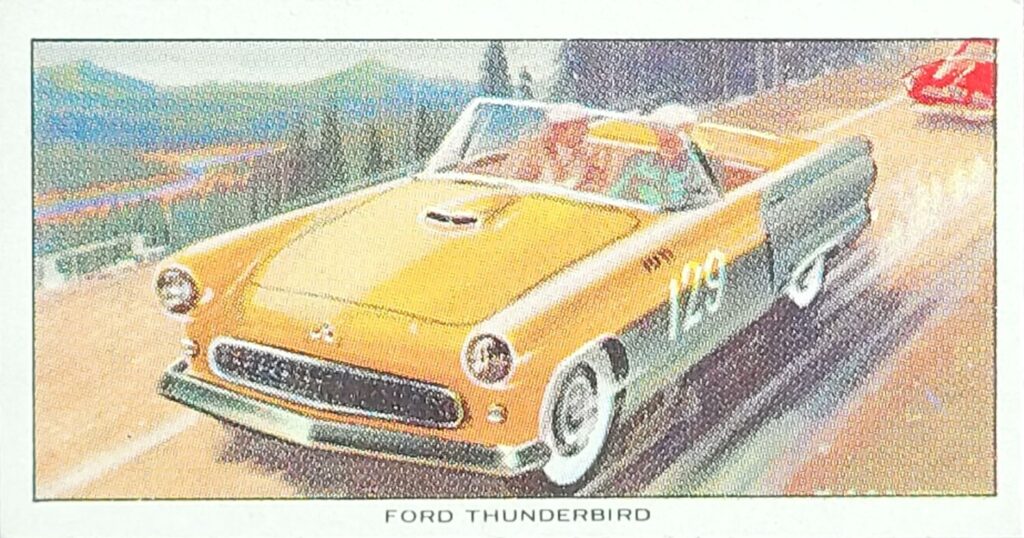 1957 British Automatic "Racing and Sports Cars"
#18 Ford Thunderbird 