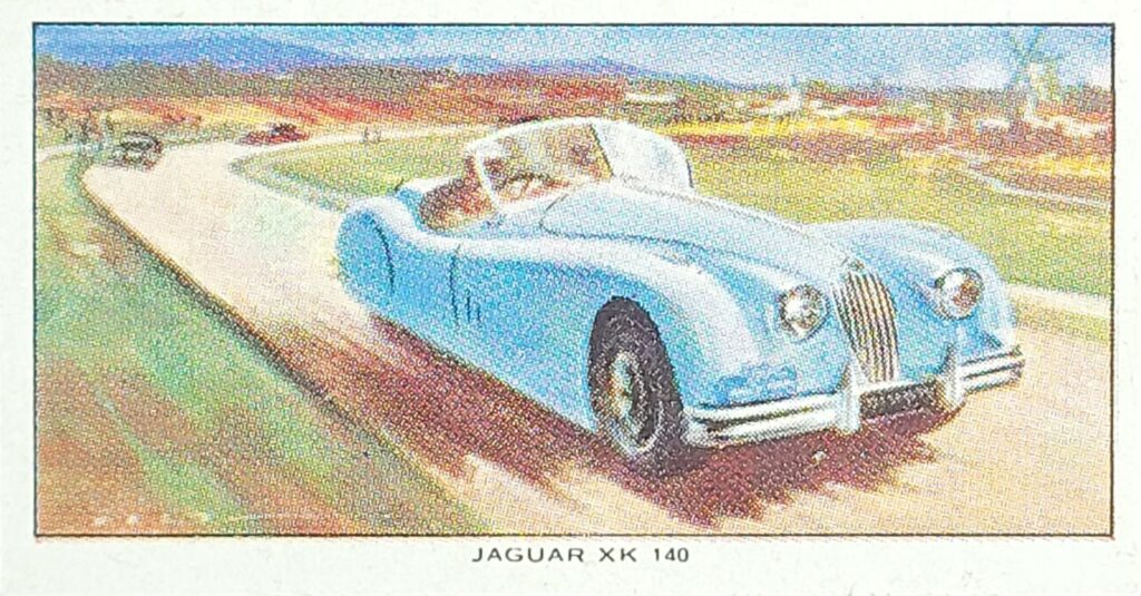 1957 British Automatic "Racing and Sports Cars"
#20 Jaguar XK 140