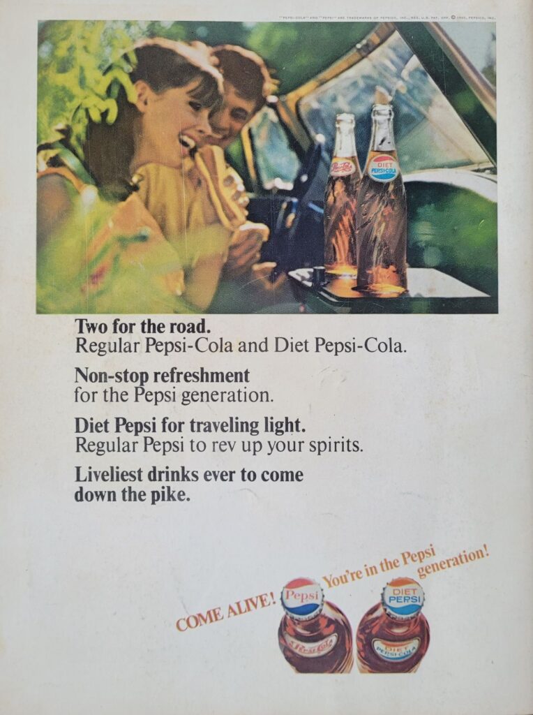 1966 NASCAR Bridgehampton Raceway Program Back Cover