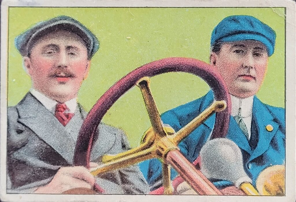 1911 American Tobacco Auto Drivers (T36) Arthur Duray