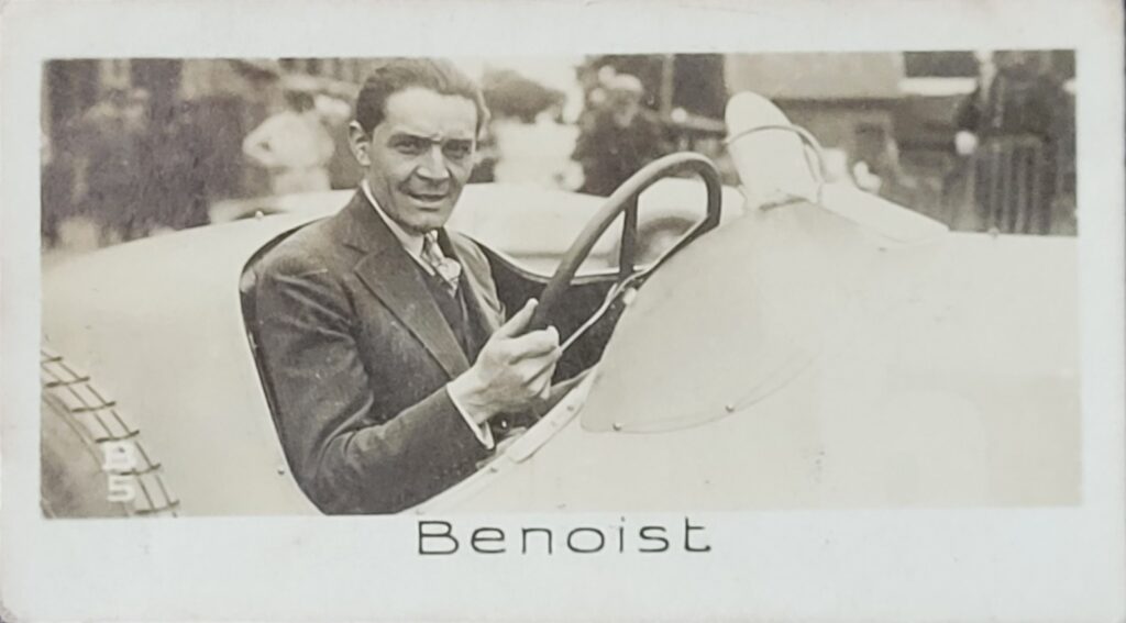 1932 La Pie Qui Chante 
Robert Benoist 
Card #B5