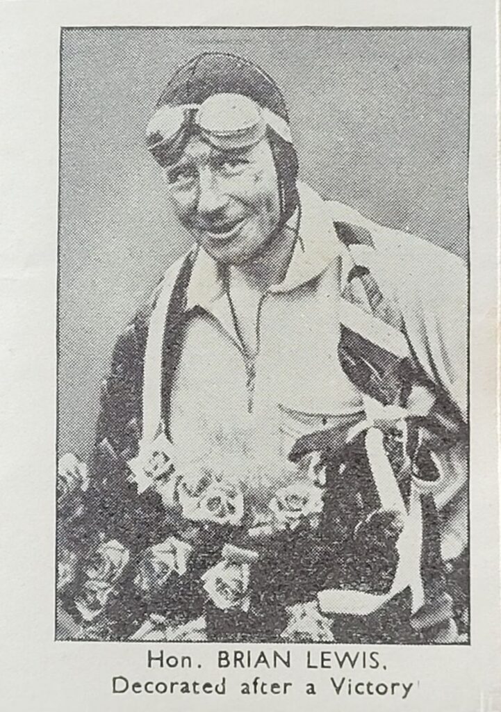 1936 Amalgamated Press (UK) Ace Drivers of the Motor Track - Brian Lewis