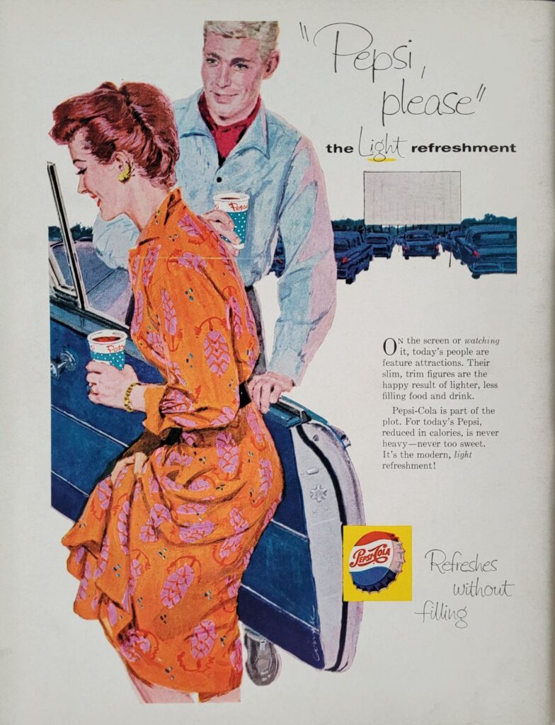 1960 NASCAR Daytona 500 Program Back Cover