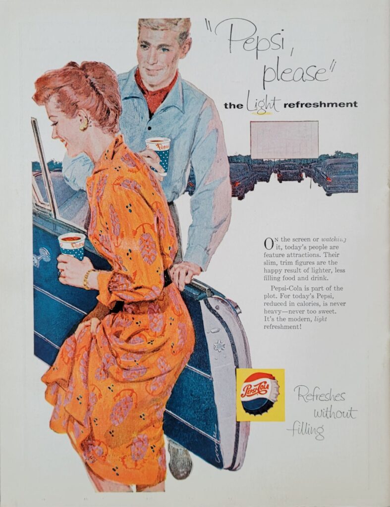 1960 NASCAR Grand National Hickory Program Back Cover