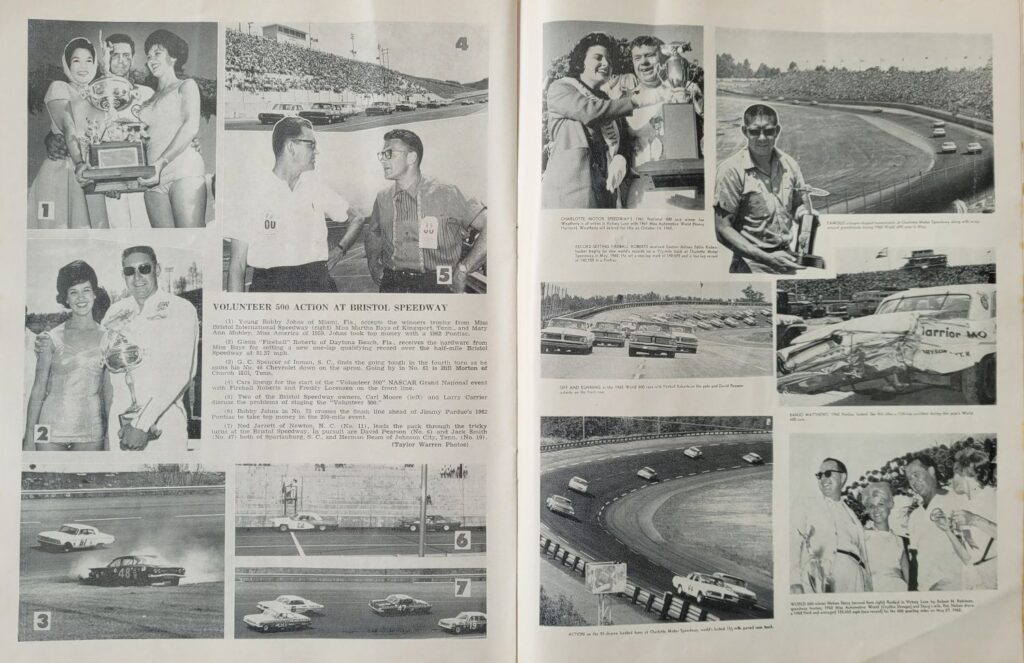 1962 NASCAR Asheville-Weaverville Western NC 500 Program - Photos
