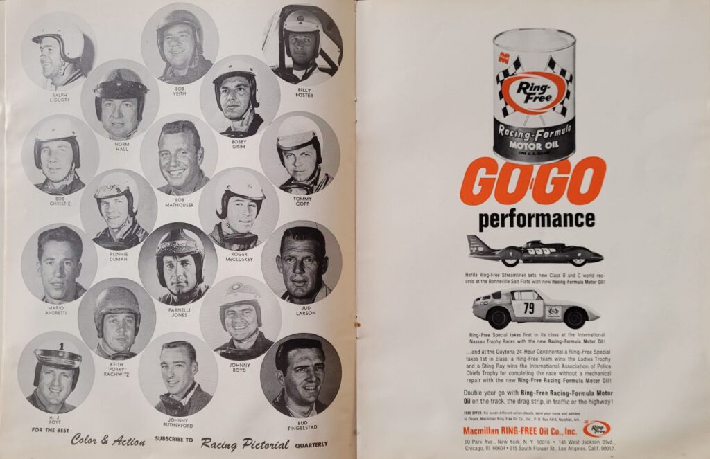 1966 USAC Phoenix Jimmy Bryan 150 Program - Drivers