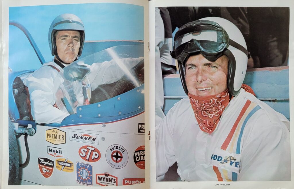 1966 USAC Phoenix Jimmy Bryan 150 Program - Johncock & Hurtubise