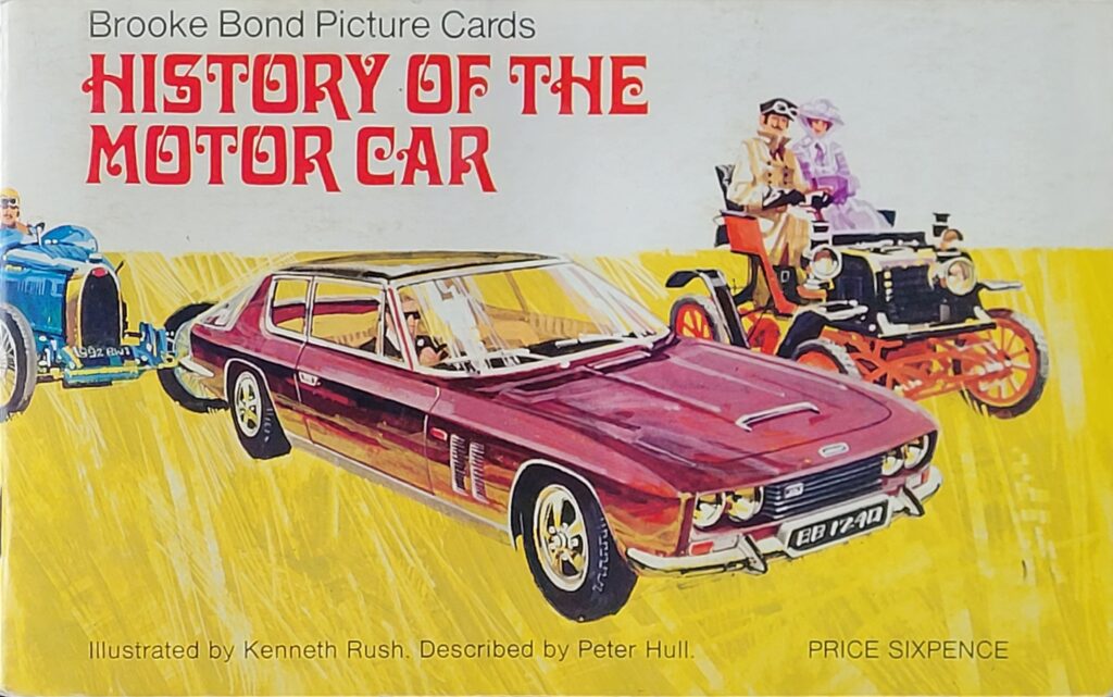 1968 Brooke Bond Tea History of the Motor Car Album Front Cover