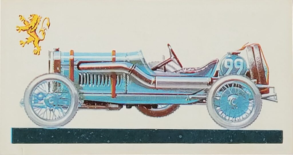1968 Brooke Bond Tea 
"History of the Motor Car" 
Card #13