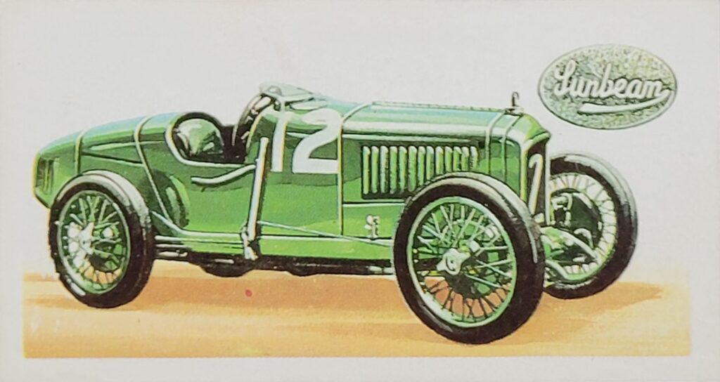 1968 Brooke Bond Tea 
"History of the Motor Car" 
Card #22