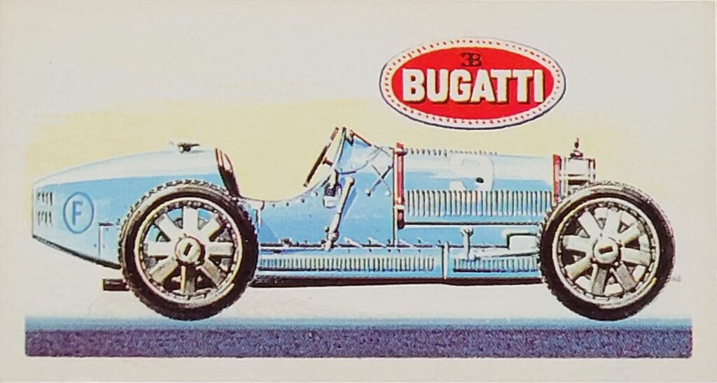 1968 Brooke Bond Tea
"History of the Motor Car" 
Card #27