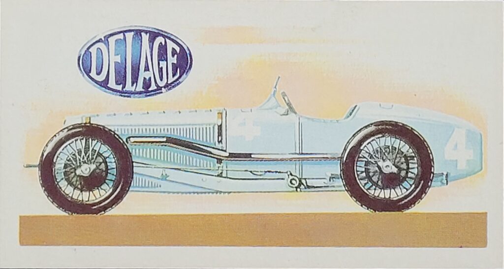 1968 Brooke Bond Tea 
"History of the Motor Car" 
Card #29