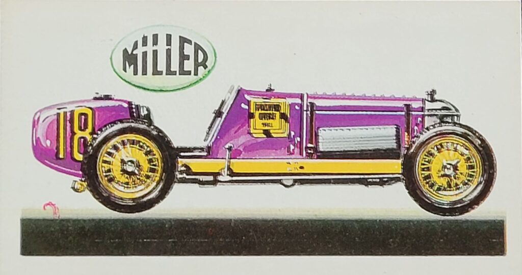 1968 Brooke Bond Tea 
"History of the Motor Car" 
Card #30