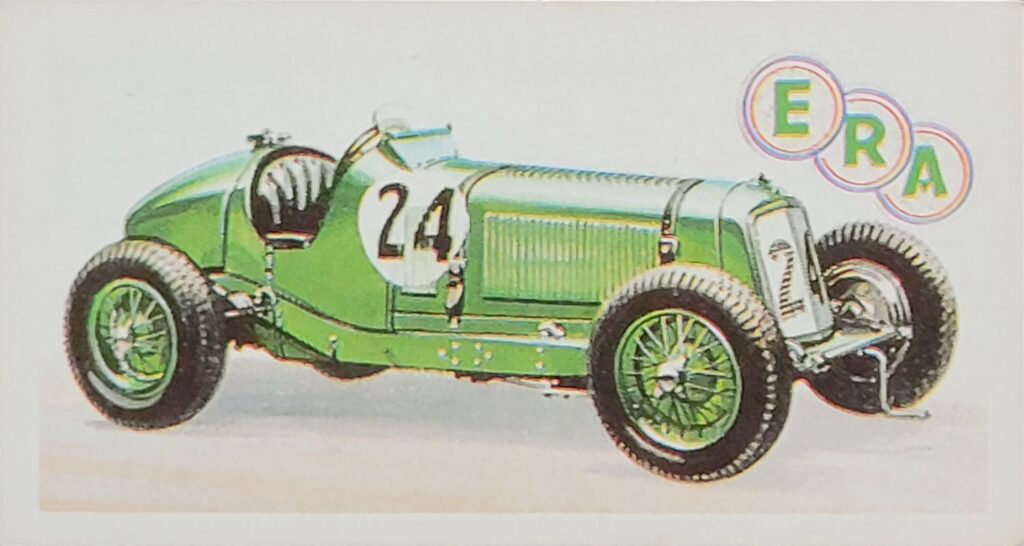 1968 Brooke Bond Tea 
"History of the Motor Car" 
Card #35