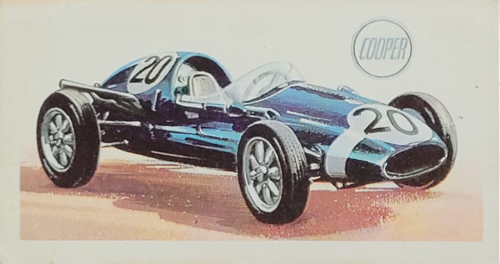 1968 Brooke Bond Tea 
"History of the Motor Car" 
Card #45