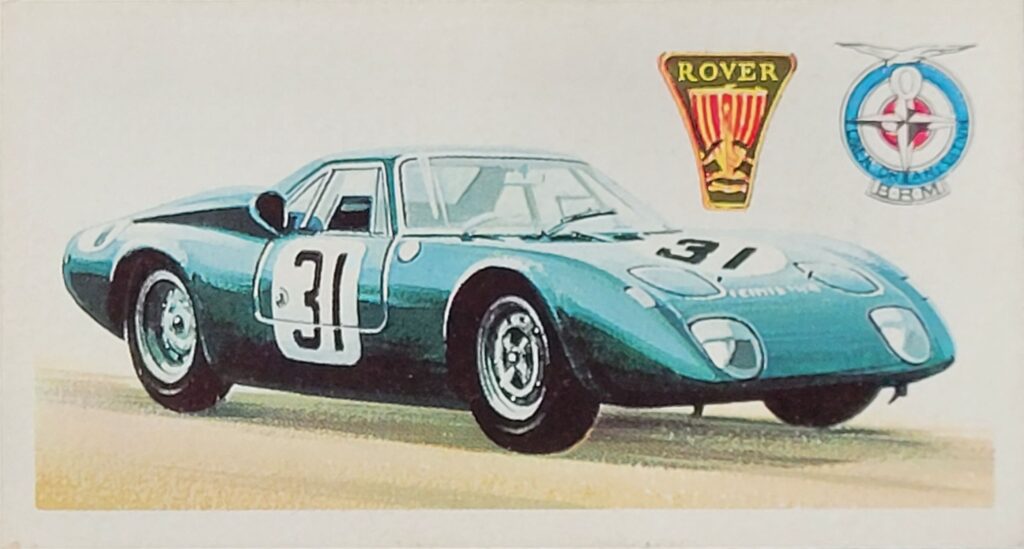 1968 Brooke Bond Tea 
"History of the Motor Car" 
Card #47