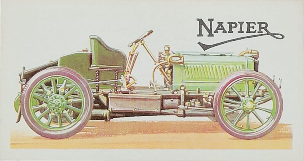 1968 Brooke Bond Tea 
"History of the Motor Car" 
Card #7