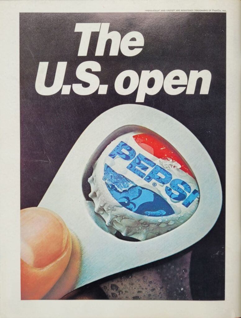 1976 NASCAR North Wilkesboro Gwyn Staley 400 Program Back Cover