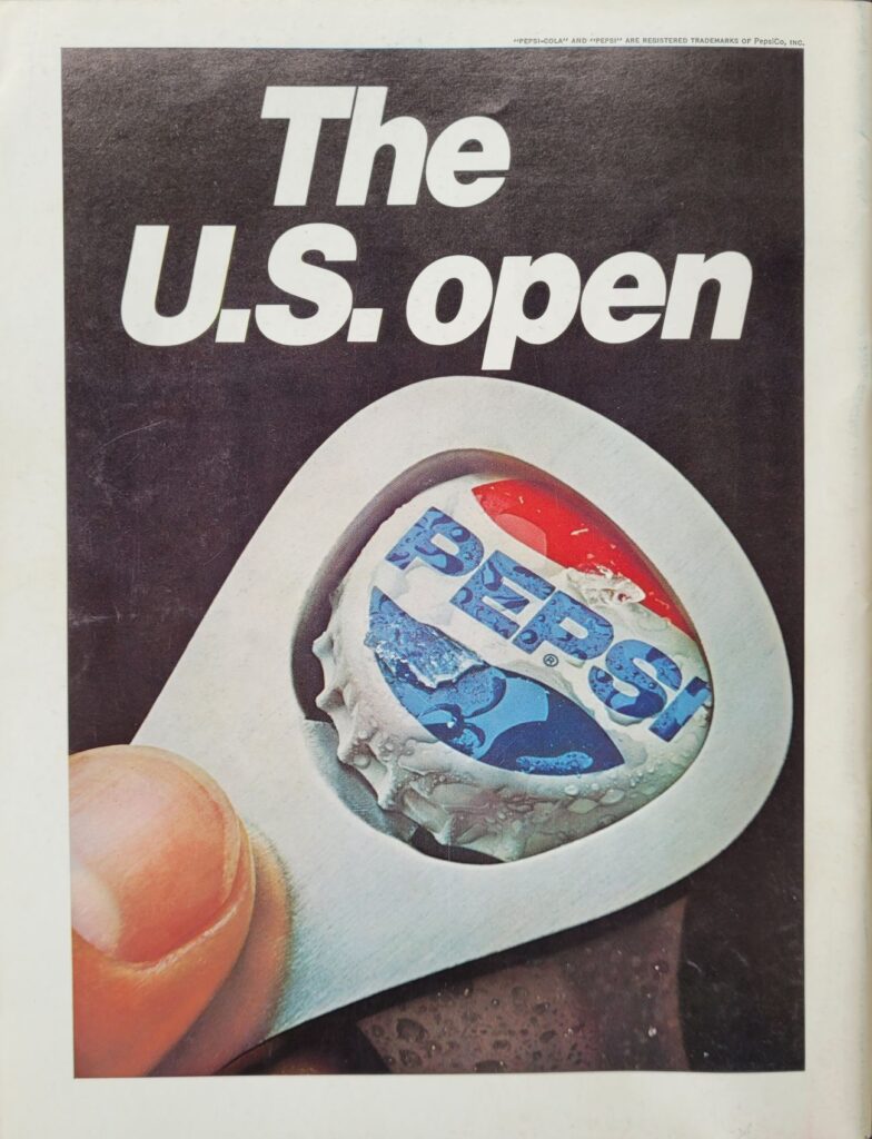 1979 NASCAR North Wilkesboro Northwestern Bank 400 Program Back Cover
