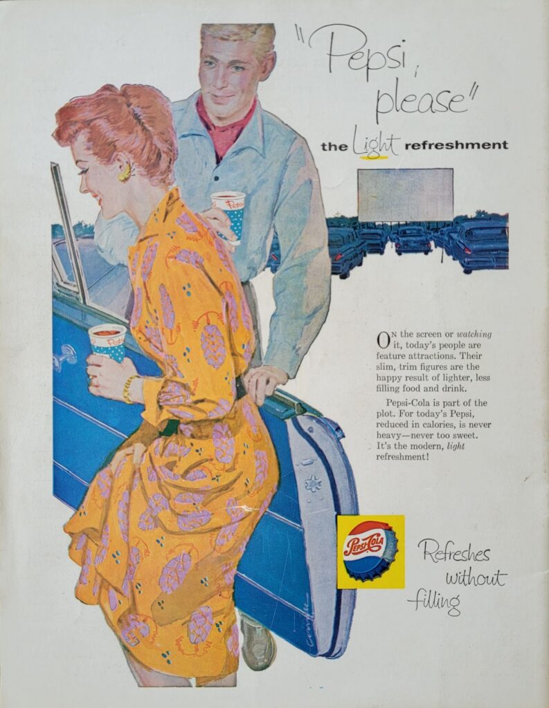 1960 NASCAR North Wilkesboro Wilkes 200 Program Back Cover.