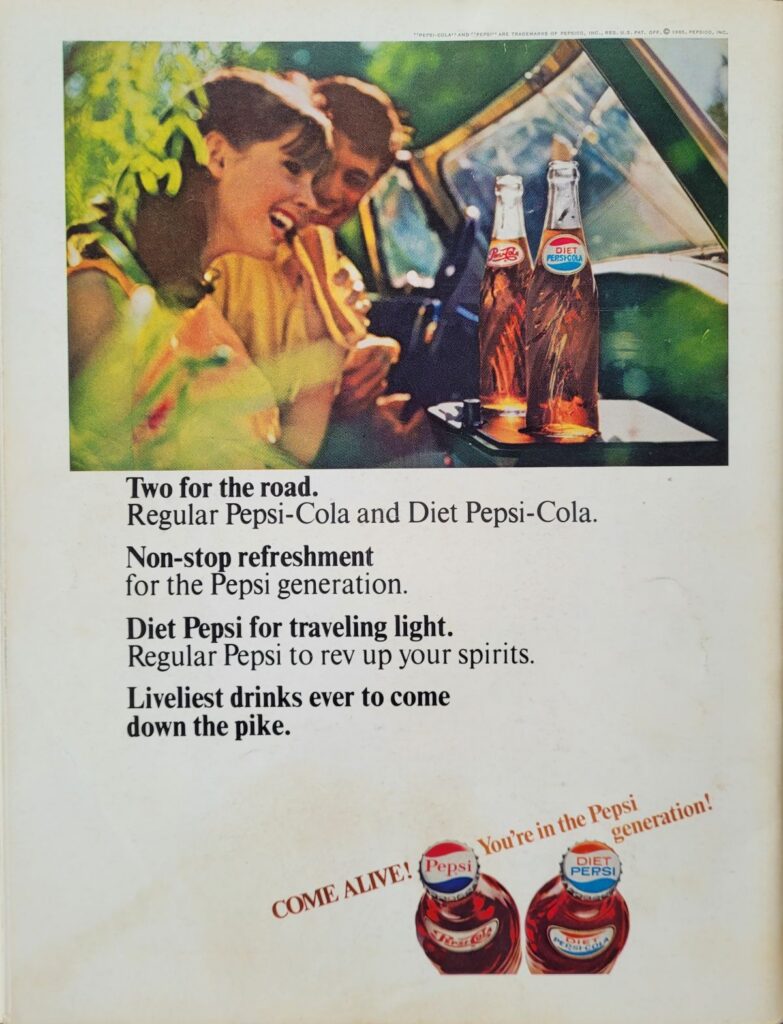 1966 NASCAR Bristol Southeastern 500 Program Back Cover