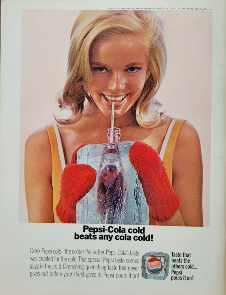 1967 NASCAR Daytona Firecracker 400 Program Back Cover