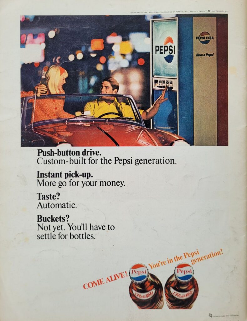 1967 NASCAR Riverside Motor Trend 500 Program Back Cover