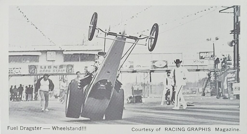 1971 Fleer Stickshifts - Fuel Dragster - Wheelstand!!!.
