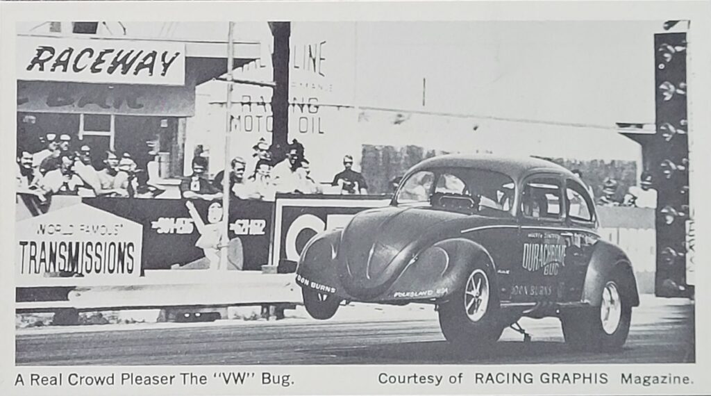 1971 Fleer Stickshifts - VW Bug.