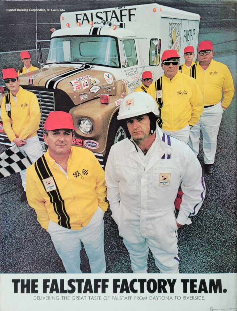 1971 NASCAR Riverside Motor Trend 500 Program Back Cover.