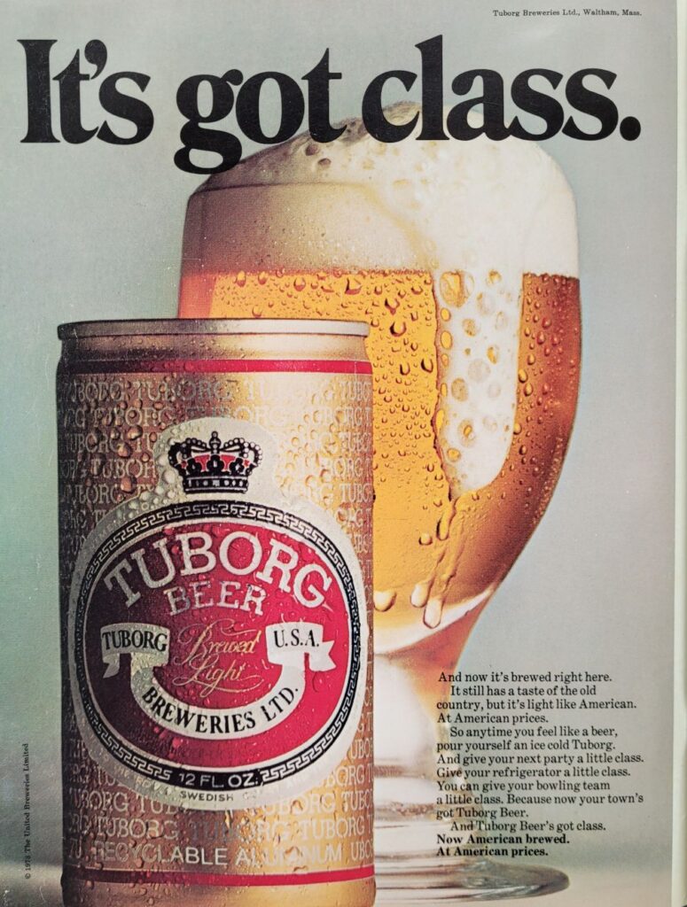 1974 NASCAR Riverside Tuborg 400 Program Back Cover