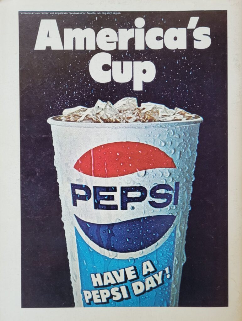 1978 NASCAR Dover Delaware 500 Program Back Cover
