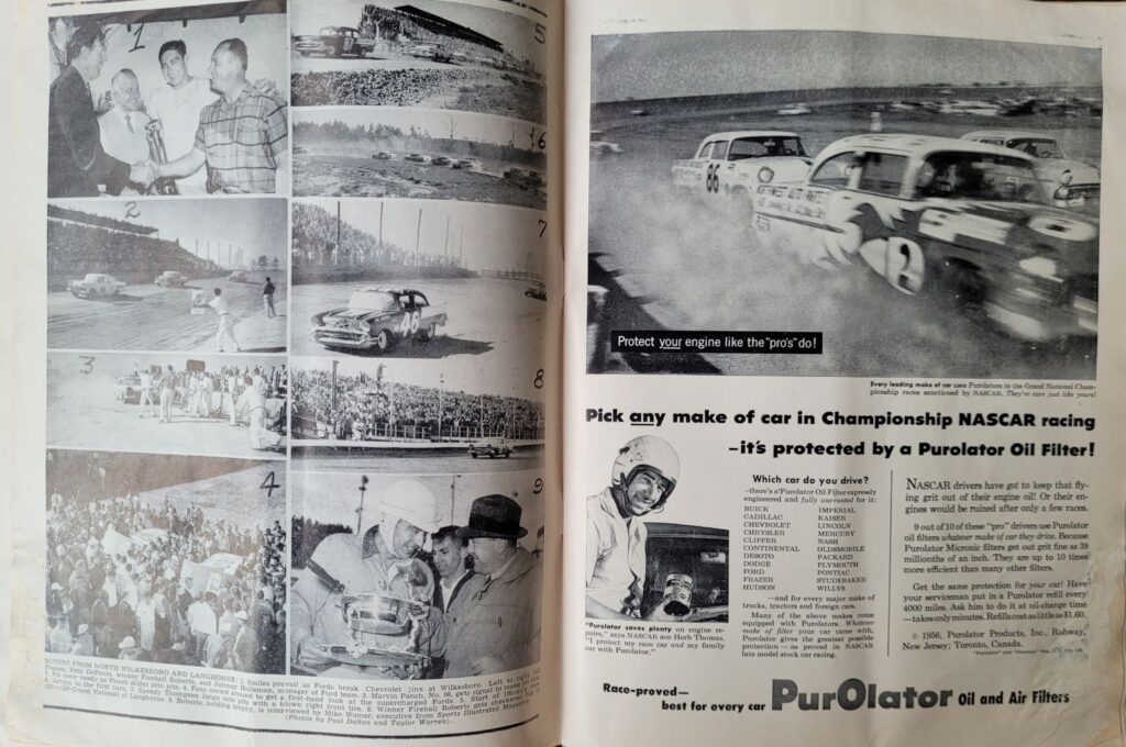 1957 NASCAR Martinsville Virginia 500 Program - Photos