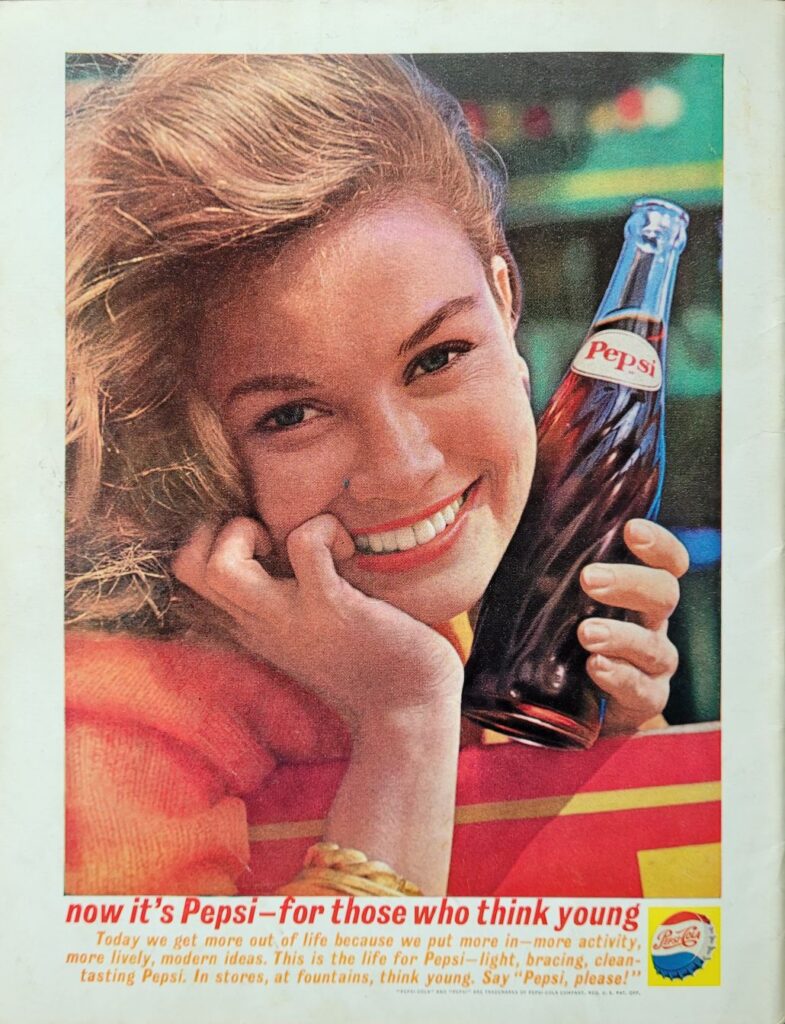 1962 NASCAR Martinsville Old Dominion 500 Program Back Cover