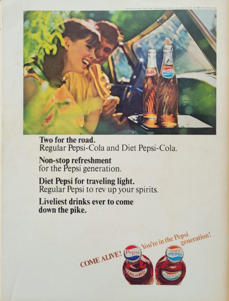 1966 NASCAR Daytona 500 Program Back Cover