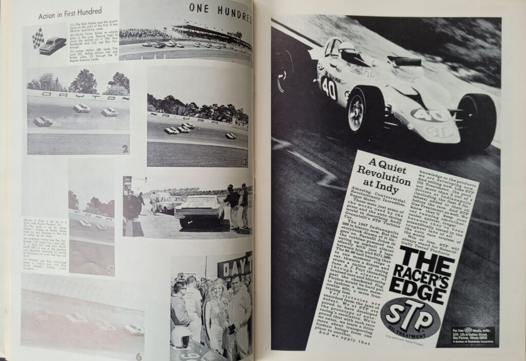 1968 NASCAR Daytona 500 Program - Action Photos