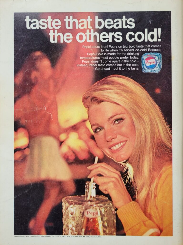 1968 NASCAR Daytona 500 Program Back Cover