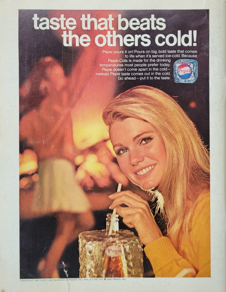 1968 NASCAR Martinsville Old Dominion 500 Program Back Cover