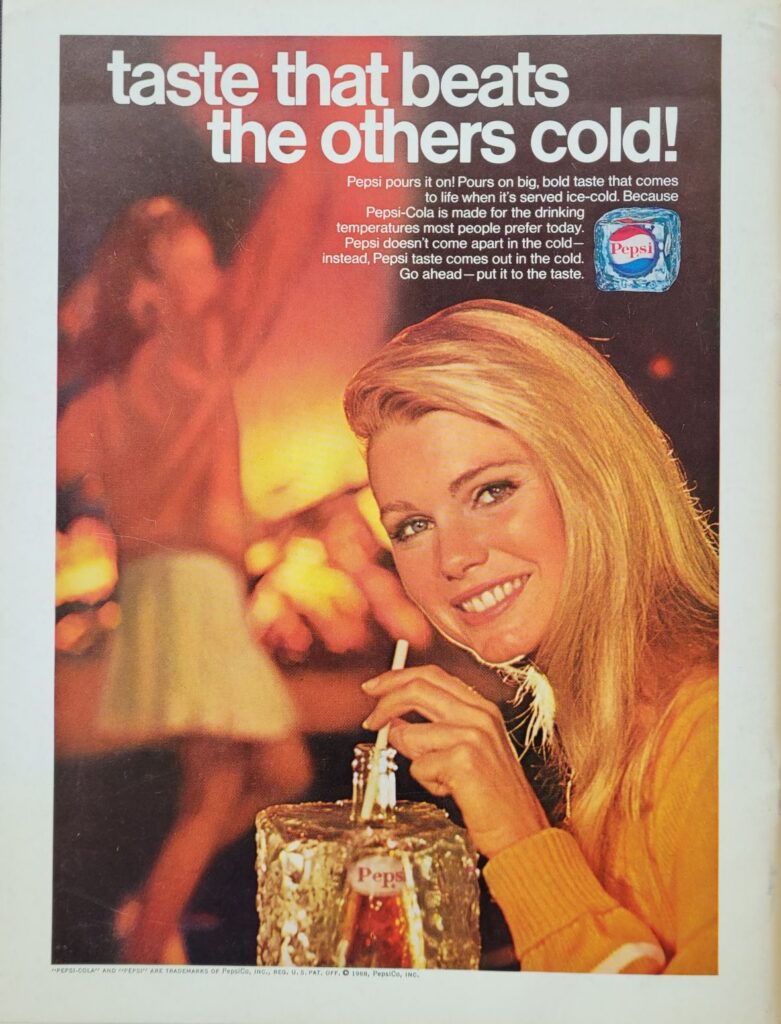 1968 NASCAR North Wilkesboro Wilkes 400 Program Back Cover