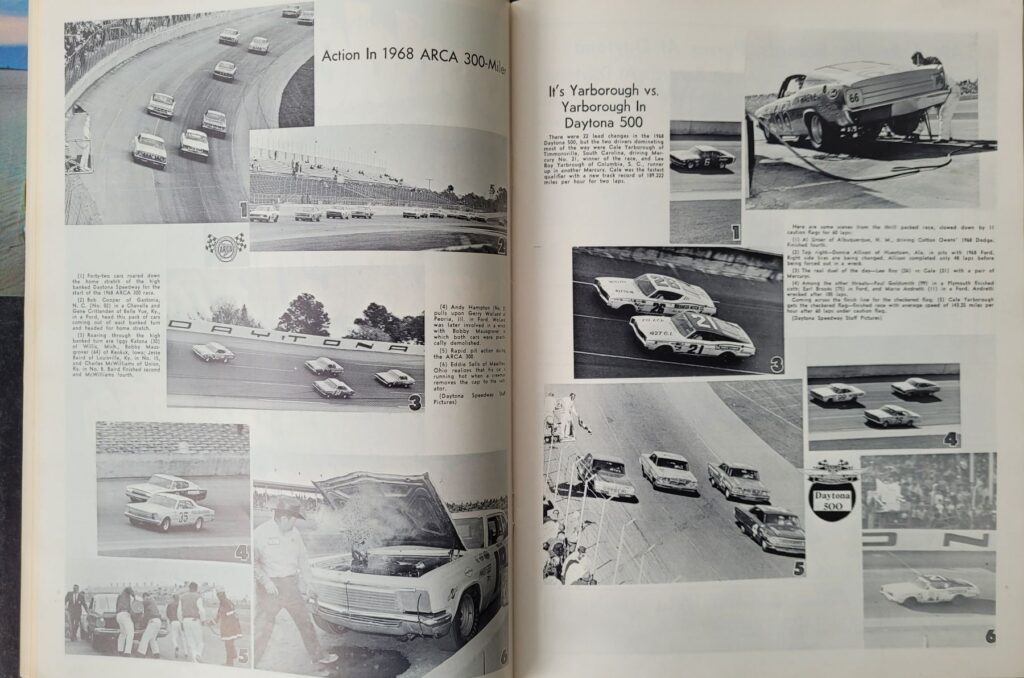 1969 NASCAR Daytona 500 Program - ARCA Photos