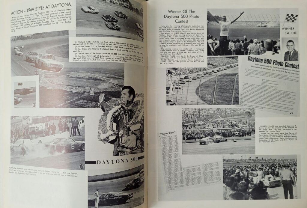 1969 NASCAR Martinsville Old Dominion 500 Program - Daytona Photos