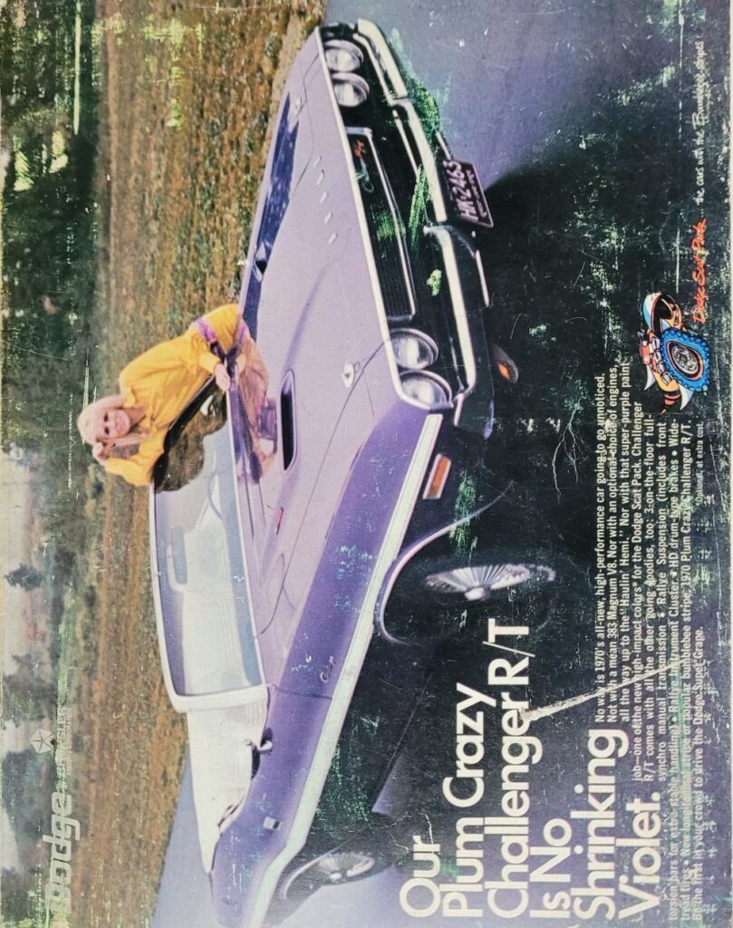 1969 NASCAR Texas World Texas 500 Program Back Cover